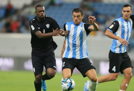 مباراة الوكرة القطري ضد نافباهور 